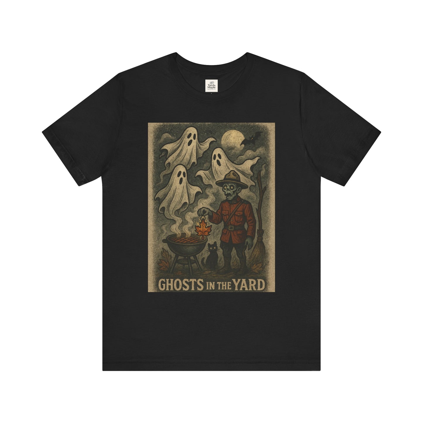 Ghosts in the Yard Tee, Unisex Short Sleeve Tee, Spooky Halloween Shirt, Ghost Graphic T-Shirt, Fun Casual Wear, Unique Gift Idea, [...]