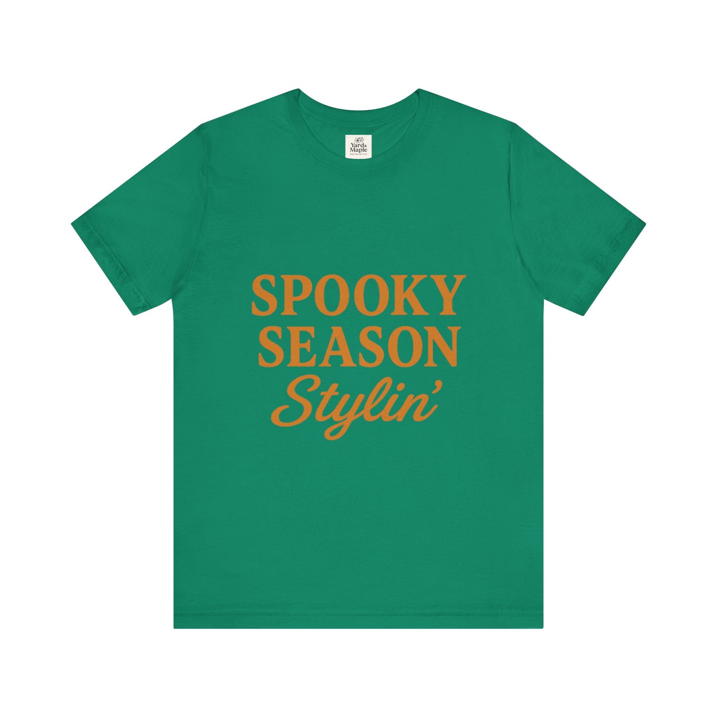 Spooky Season Stylin' Unisex Tee, Halloween Shirt, Autumn Apparel, Fall Outfit, Party Wear, Casual Top