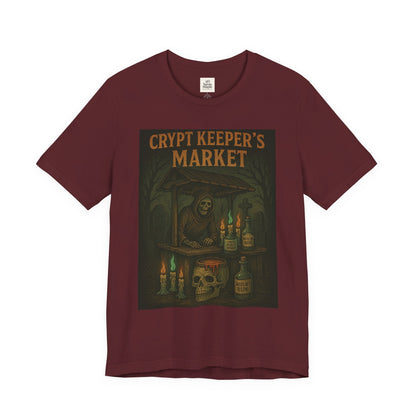 Crypt Keeper's Market Tee, Unisex Halloween Shirt, Spooky Graphic T-Shirt, Perfect for Horror Fans, Alternative Summer Clothing, [...]