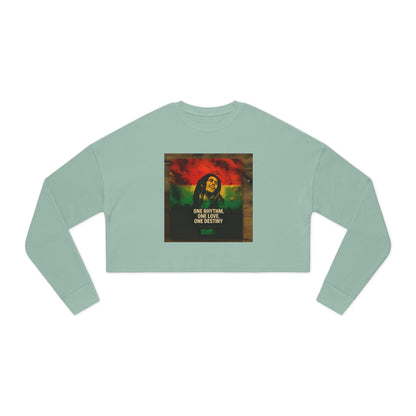 Chic Women's Cropped Sweatshirt, Trendy Fall Fashion, Cozy Layering Top, Perfect for Casual Outings, Gift for Her