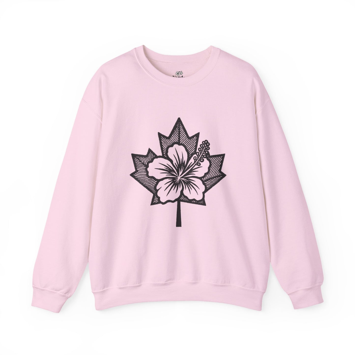 Hibiscus Maple Crewneck Sweatshirt