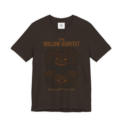 Halloween Themed Unisex Jersey Tee, Spooky Pumpkin Shirt, Fall Fashion Tee, Harvest Festival Shirt, Halloween Gift Idea