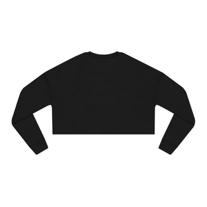 Chic Women's Cropped Sweatshirt, Trendy Fall Fashion, Cozy Layering Top, Perfect for Casual Outings, Gift for Her