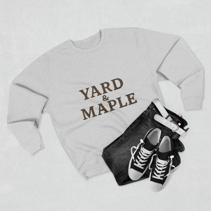 Cozy Yard & Maple Sweatshirt | Unisex Crewneck Style, Perfect for Fall, Thanksgiving, Casual Wear, Gift Idea