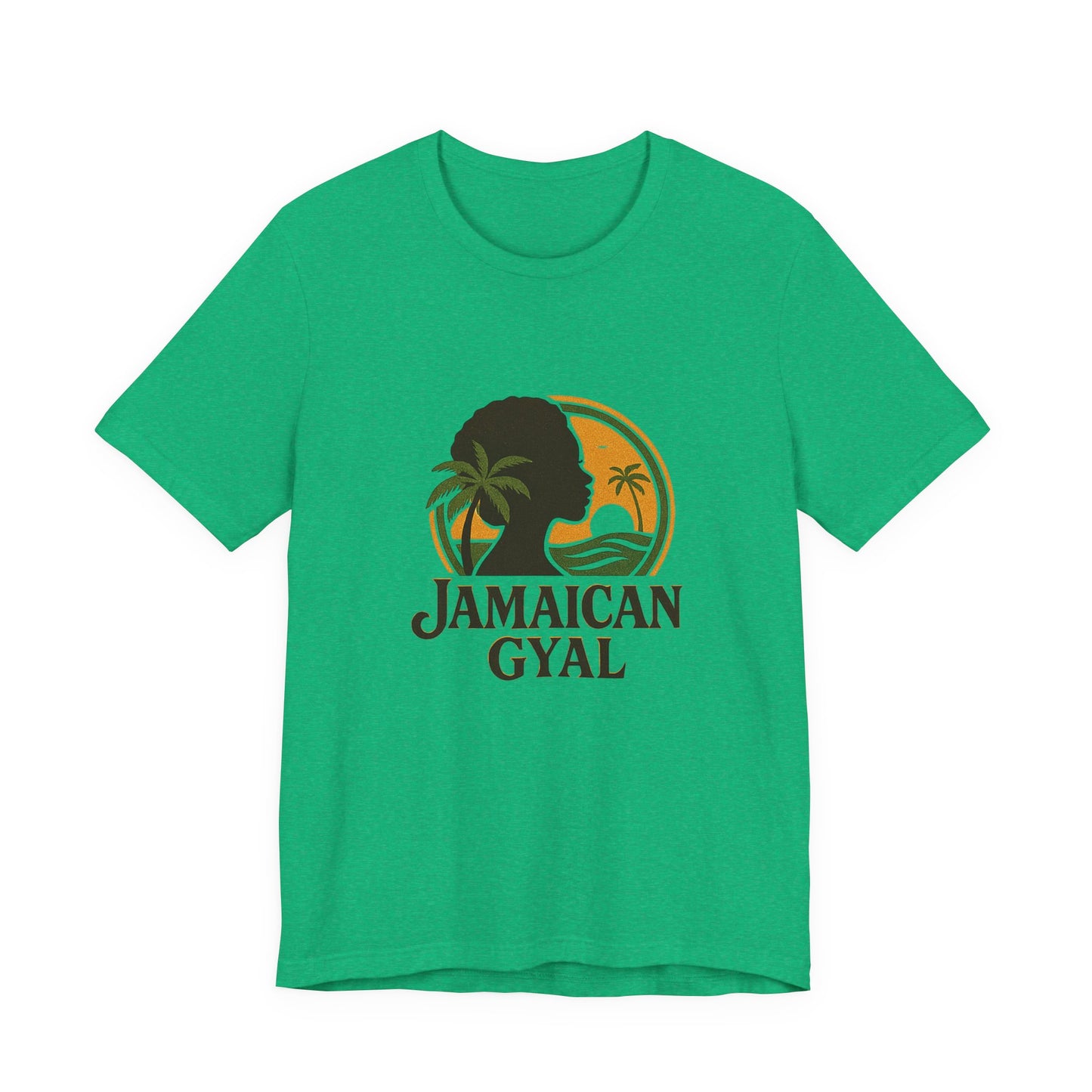 Jamaican Gyal Tee, Caribbean Vibe T-Shirt, Unisex Summer Shirt, Gift for Her, Tropical Style Apparel