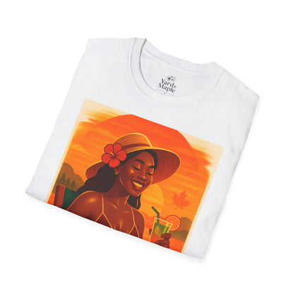 Tropical Vibes T-Shirt, Summer Graphic Tee, Vacation Outfit, Beachwear, Casual Wear, Gift for Her