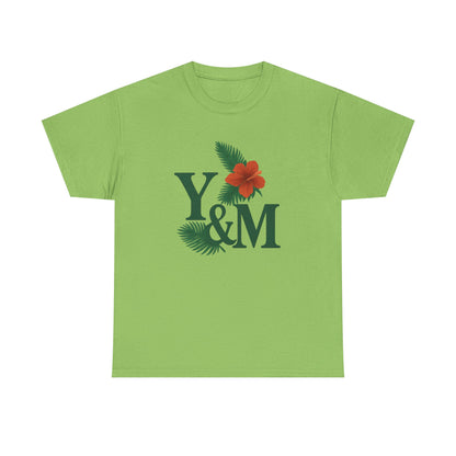 T-Shirt with Floral Design