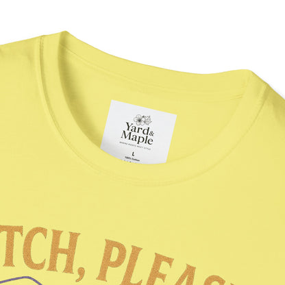 Witch Please Glam T-Shirt, Halloween Costume, Celestial T-Shirt, Gift for Her, Witchy Vibes, Boho Tee, Spooky Season Wear