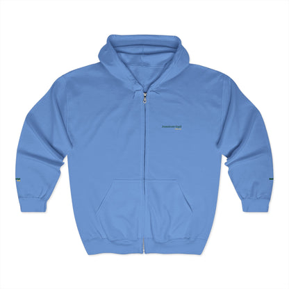 Cozy Unisex Full Zip Hoodie for All Occasions, Casual Wear, Gift for Him/Her, Comfortable Zip-Up Sweatshirt, Fall Fashion