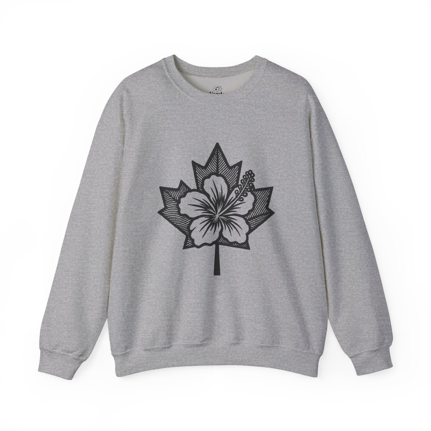 Hibiscus Maple Crewneck Sweatshirt