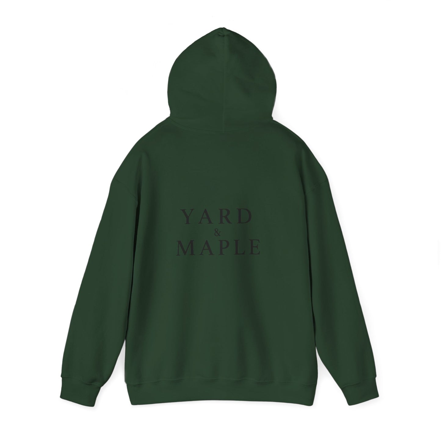 Maple & Hibiscus Hoodie — Yard & Maple Logo Cozy Pullover