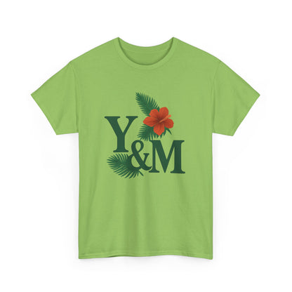 T-Shirt with Floral Design