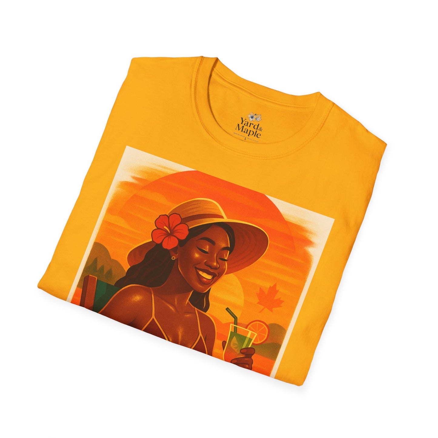 Tropical Vibes T-Shirt, Summer Graphic Tee, Vacation Outfit, Beachwear, Casual Wear, Gift for Her
