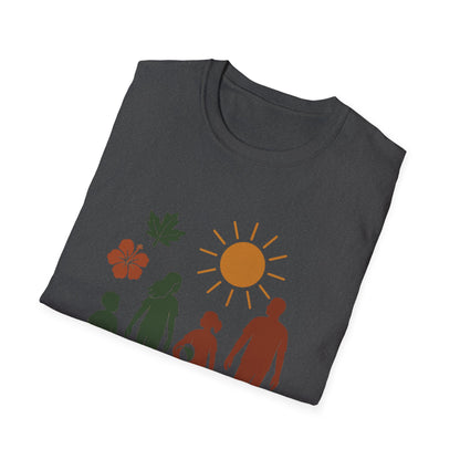 Family Beach Day Unisex T-Shirt, Summer Tee, Vacation Shirt, Outdoor Fun Top, Gift for Dad, Mom, Kids