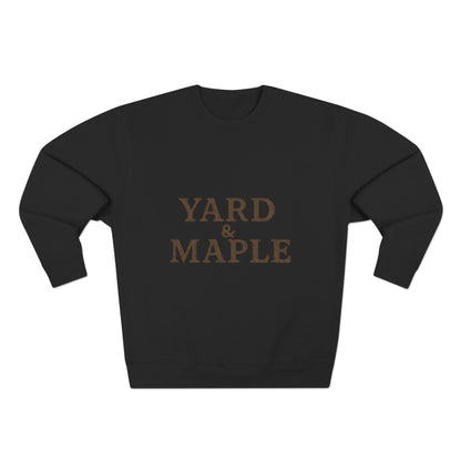 Cozy Yard & Maple Sweatshirt | Unisex Crewneck Style, Perfect for Fall, Thanksgiving, Casual Wear, Gift Idea