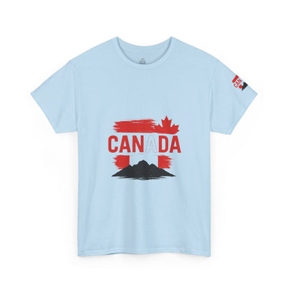 Canada Graphic Tee, Unisex Cotton Shirt, Canada Pride Apparel, Travel Souvenir Gift, Canadian Heritage Clothing