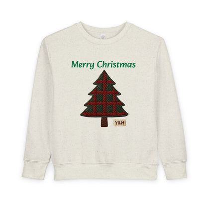 Merry Christmas Toddler Sweatshirt, Cute Kids Holiday Gear, Christmas Gift for Toddlers, Festive Childrens Apparel, Seasonal Sweater