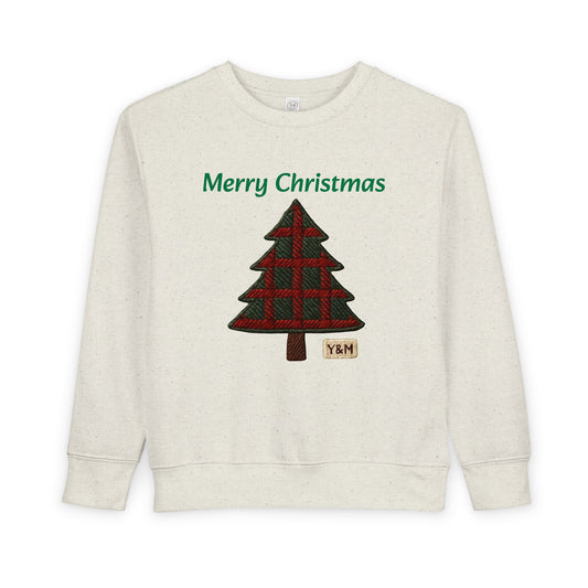 Merry Christmas Toddler Sweatshirt, Cute Kids Holiday Gear, Christmas Gift for Toddlers, Festive Childrens Apparel, Seasonal Sweater