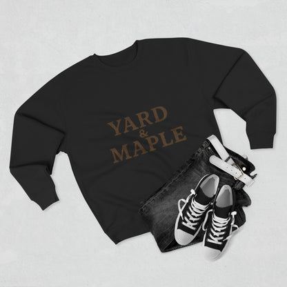 Cozy Yard & Maple Sweatshirt | Unisex Crewneck Style, Perfect for Fall, Thanksgiving, Casual Wear, Gift Idea
