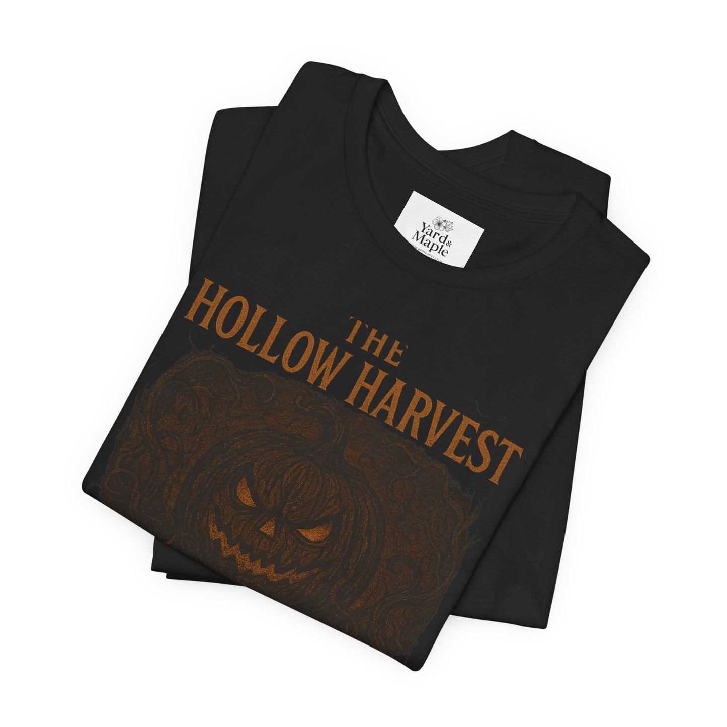 Halloween Themed Unisex Jersey Tee, Spooky Pumpkin Shirt, Fall Fashion Tee, Harvest Festival Shirt, Halloween Gift Idea