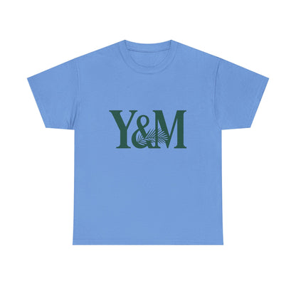 Unisex Heavy Cotton Tee with Y&M Design - Trendy Casual Wear, Gift for Friends, Comfortable Streetwear, Perfect for Any Occasion, [...]