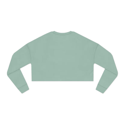 Chic Women's Cropped Sweatshirt, Trendy Fall Fashion, Cozy Layering Top, Perfect for Casual Outings, Gift for Her