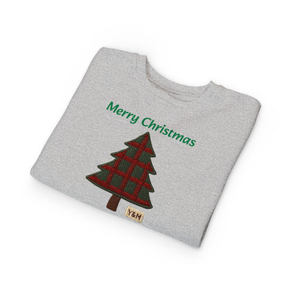 Merry Christmas Toddler Sweatshirt, Cute Kids Holiday Gear, Christmas Gift for Toddlers, Festive Childrens Apparel, Seasonal Sweater