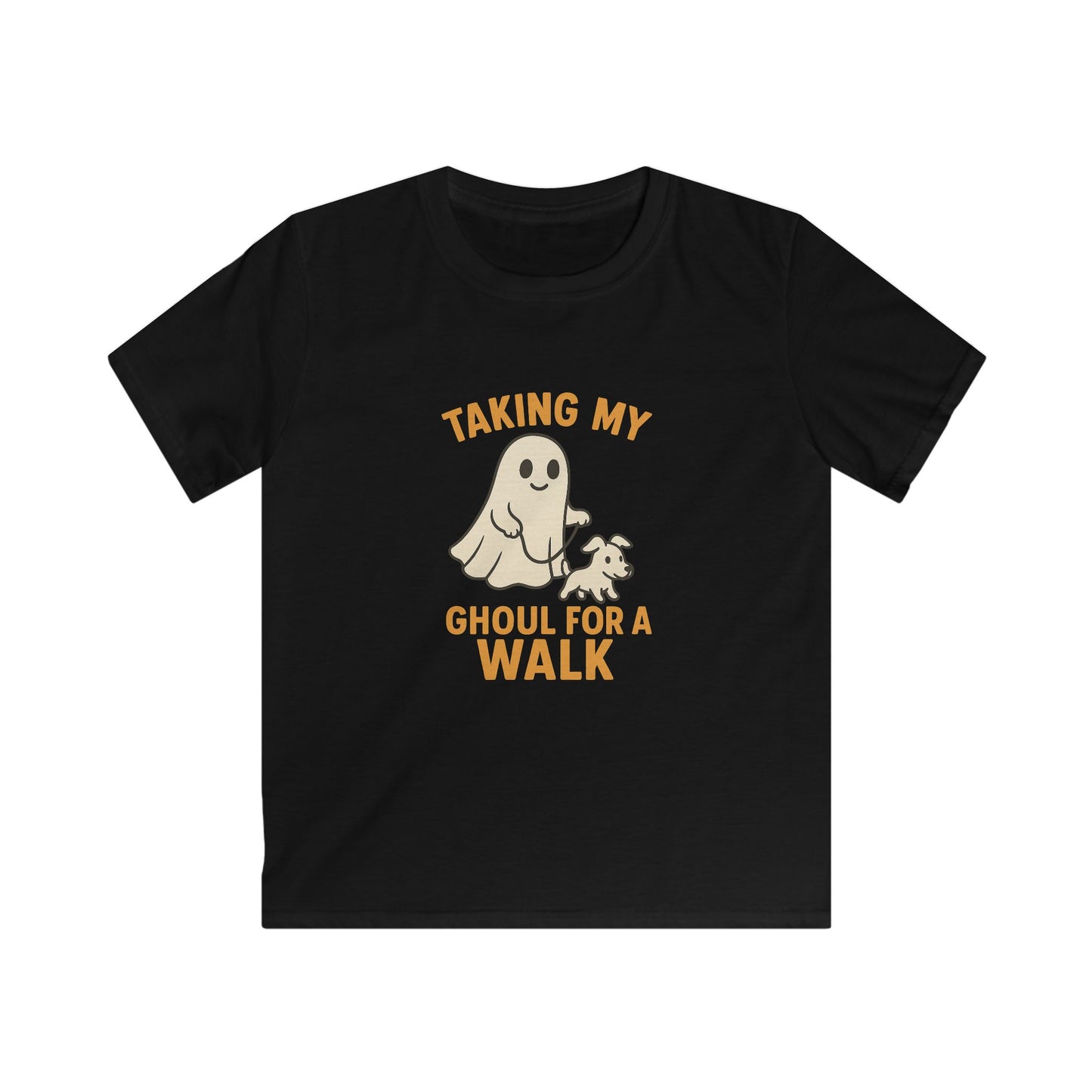Kids Ghostly Ghoul Tee - Taking My Ghoul for a Walk, Halloween T-Shirt, Fun Kids Apparel, Cute Gift for Boys and Girls, Spooky Season, [...]