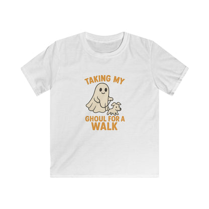 Kids Ghostly Ghoul Tee - Taking My Ghoul for a Walk, Halloween T-Shirt, Fun Kids Apparel, Cute Gift for Boys and Girls, Spooky Season, [...]