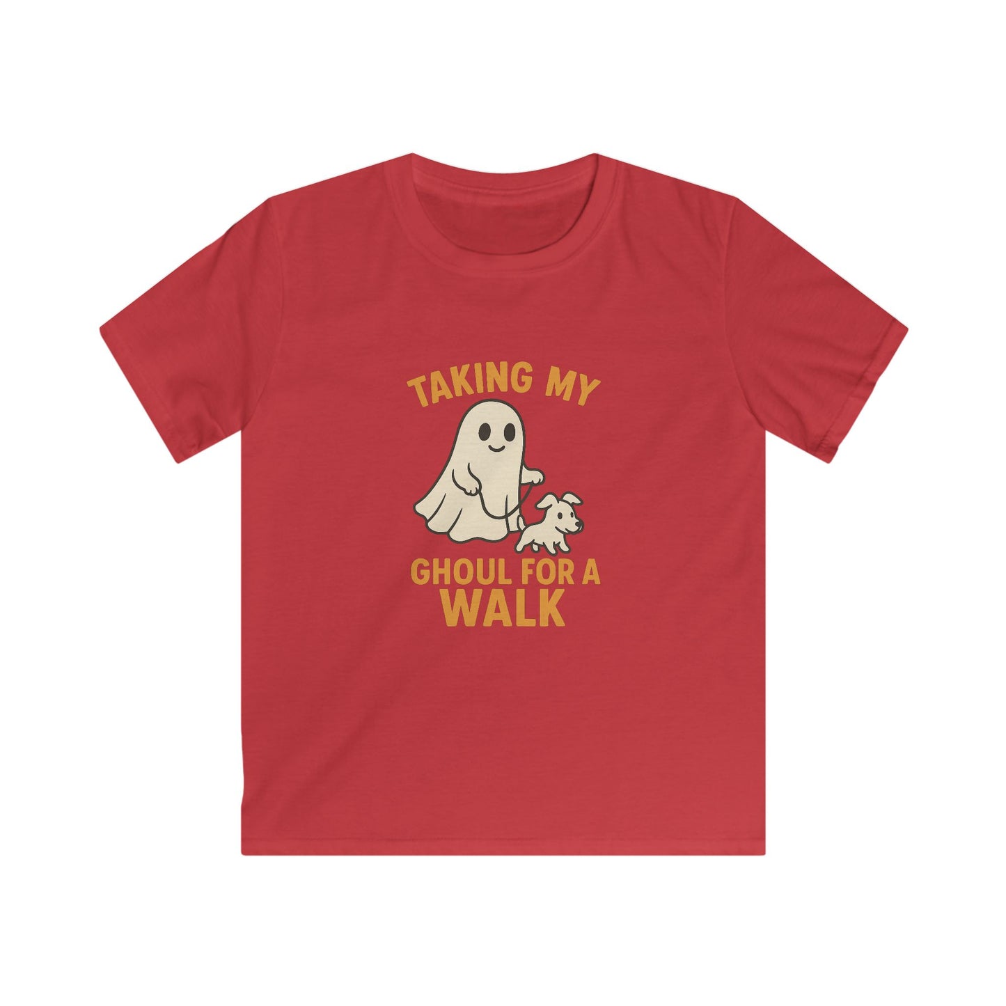 Kids Ghostly Ghoul Tee - Taking My Ghoul for a Walk, Halloween T-Shirt, Fun Kids Apparel, Cute Gift for Boys and Girls, Spooky Season, [...]