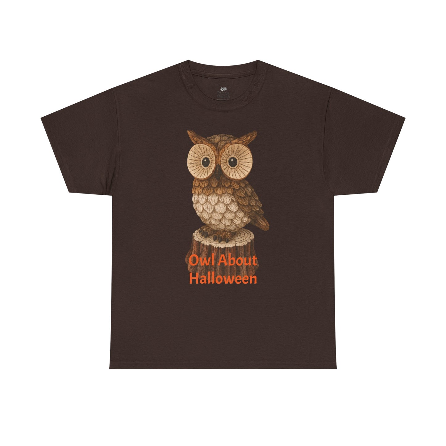 Halloween Owl Tee, Perfect for Fall Celebrations, Unisex Cotton Shirt, Cute Gift for Owl Lovers, Halloween Party Apparel, Fun Autumn Wear