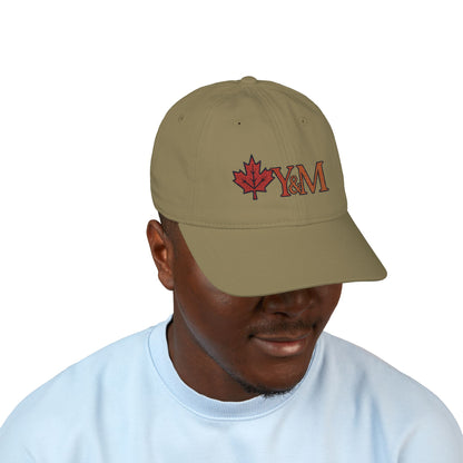 Organic Embroidered Baseball Cap - Canada Inspired, Stylish Sun Protection, Gifts for Nature Lovers, Outdoor Adventures, Everyday Wear