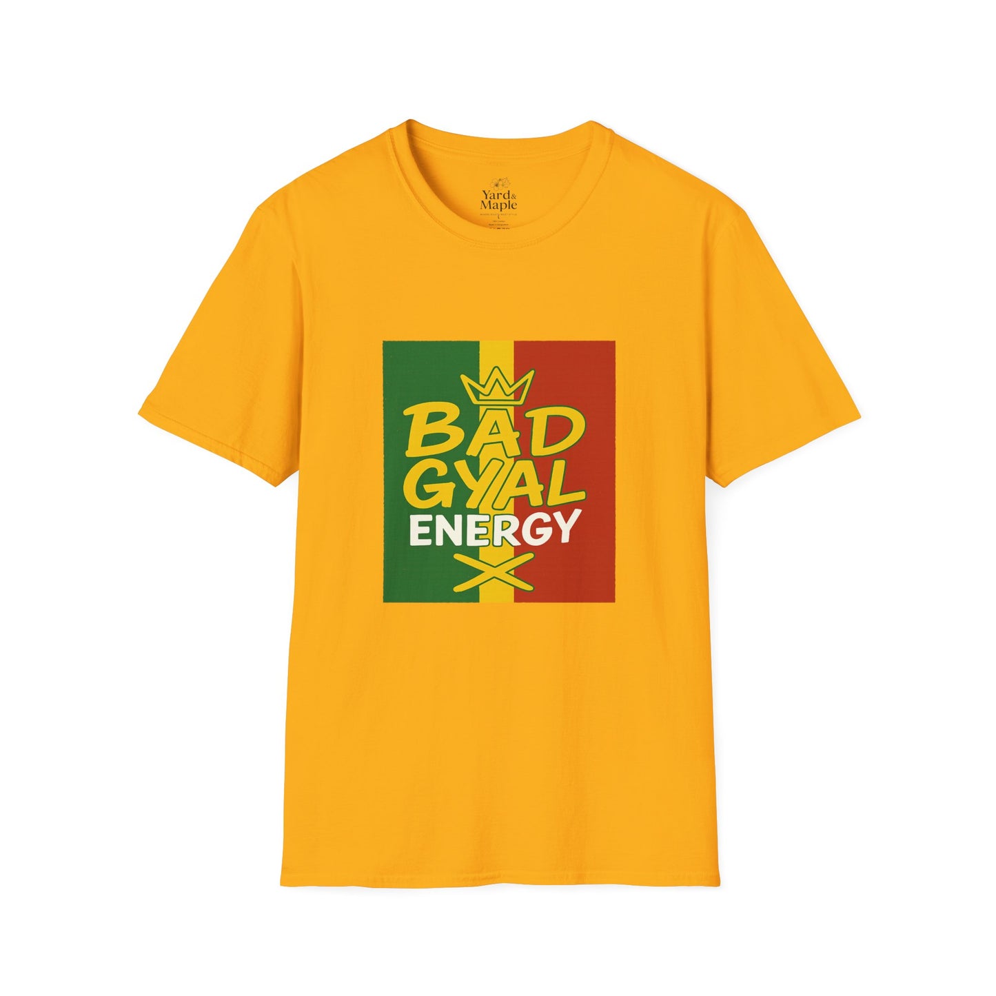 Rasta Vibes T-Shirt | Bad Gyal Energy | Unisex Graphic Tee, Casual Wear, Festival Apparel, Gift for Him/Her, Summer Style