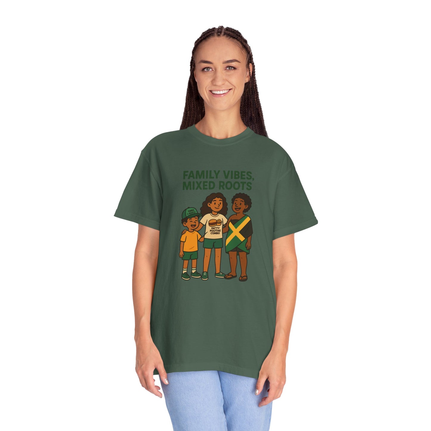 Family Vibes T-Shirt, Unisex Clothing, Mixed Roots Shirt, Family Reunion Outfit, Cultural Celebration Apparel, Summer Casual Wear