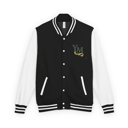 Unisex Heavyweight Letterman Jacket with Oak Leaf Design, Stylish Sports Jacket, Gift for College Students, Casual Attire, Fall [...]