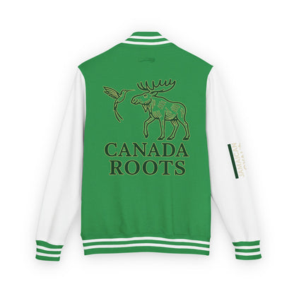 Unisex Heavyweight Letterman Jacket with Oak Leaf Design, Stylish Sports Jacket, Gift for College Students, Casual Attire, Fall [...]