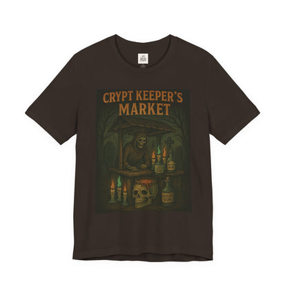 Crypt Keeper's Market Tee, Unisex Halloween Shirt, Spooky Graphic T-Shirt, Perfect for Horror Fans, Alternative Summer Clothing, [...]