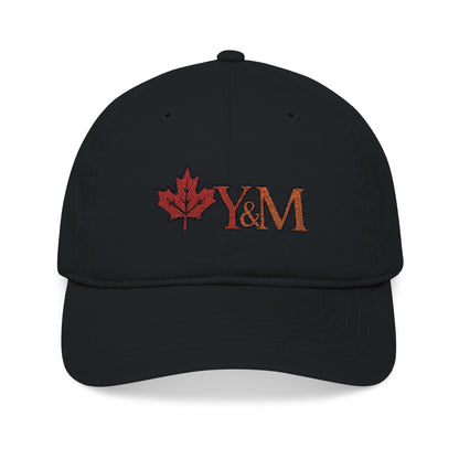 Organic Embroidered Baseball Cap - Canada Inspired, Stylish Sun Protection, Gifts for Nature Lovers, Outdoor Adventures, Everyday Wear