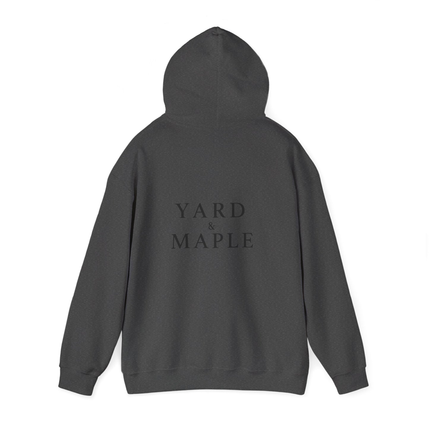 Maple & Hibiscus Hoodie — Yard & Maple Logo Cozy Pullover