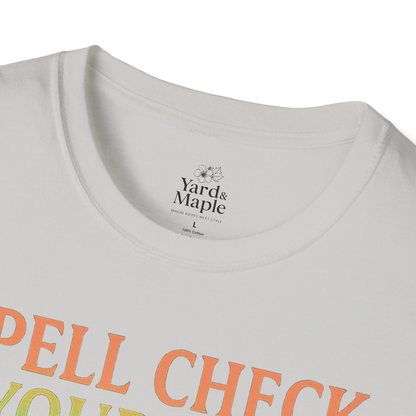 Spell Check Yourself Witchy T-Shirt, Fun Graphic Tee for Witch Lovers, Halloween Shirt, Cozy Casual Wear, Unisex Softstyle Tee