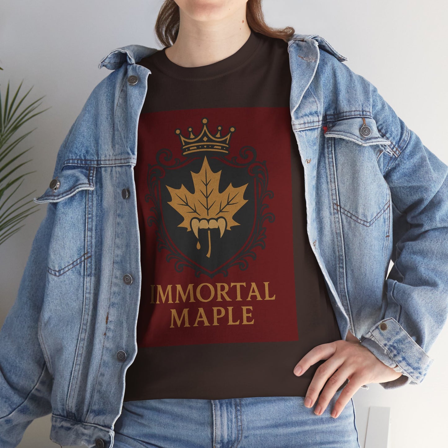 Immortal Maple Unisex Heavy Cotton Tee - Unique Graphic T-Shirt Gift for Nature Lovers, Casual Wear, Unisex Apparel, Fall Fashion, [...]