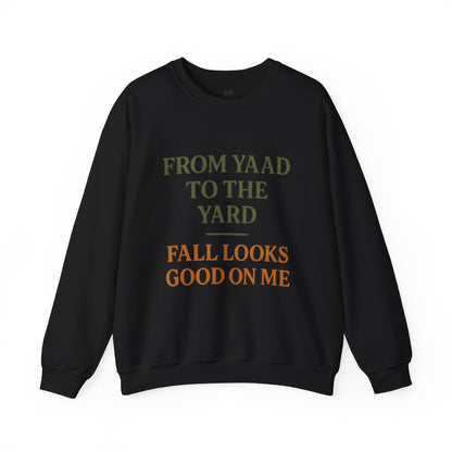 Cozy Fall Sweatshirt: From Yaad to the Yard