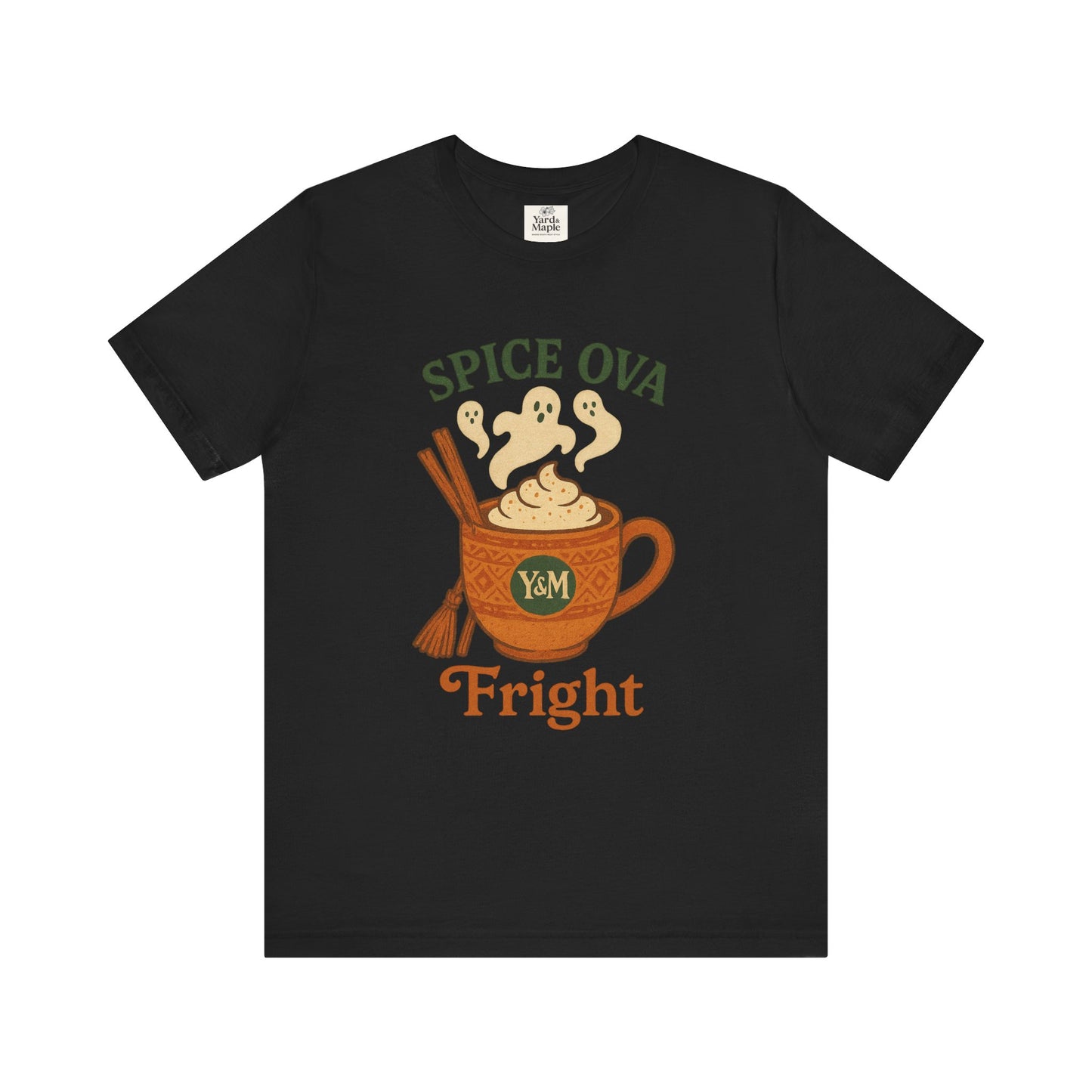 Spice Ova Fright Unisex Short Sleeve Tee | Cozy Halloween T-Shirt, Fall Celebration, Pumpkin Spice Vibes, Gift for Pumpkin Lovers, Fun [...]