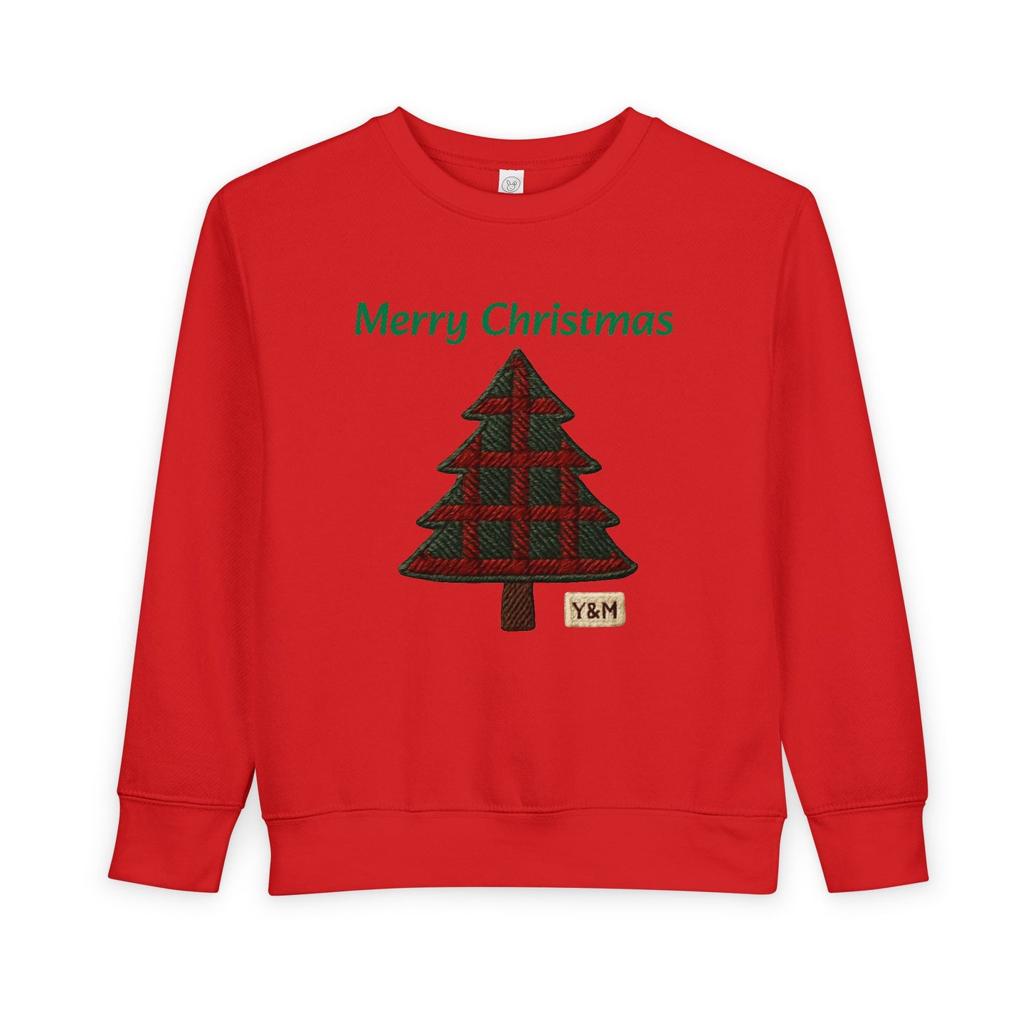 Merry Christmas Toddler Sweatshirt, Cute Kids Holiday Gear, Christmas Gift for Toddlers, Festive Childrens Apparel, Seasonal Sweater