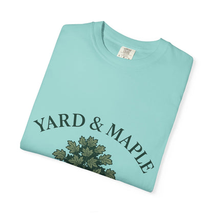 Yard & Maple Garment-Dyed T-Shirt for Nature Lovers, Comfortable Unisex Tee, Perfect for Casual Outings, Gifts for Tree Enthusiasts, [...]