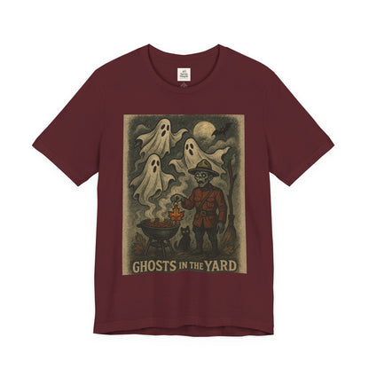 Ghosts in the Yard Tee, Unisex Short Sleeve Tee, Spooky Halloween Shirt, Ghost Graphic T-Shirt, Fun Casual Wear, Unique Gift Idea, [...]