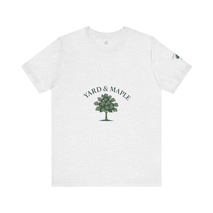 Yard & Maple Unisex Tee, Nature Lover T-Shirt, Eco-Friendly Apparel, Gift for Tree Huggers, Casual Everyday Wear