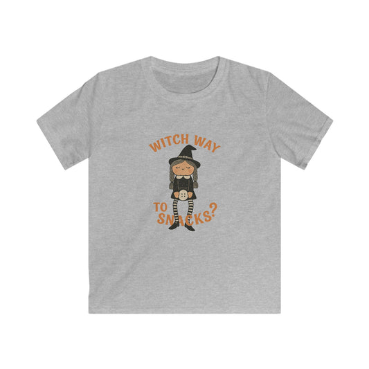 Kids Halloween T-Shirt, Fun Witch Tee for Boys and Girls, Perfect for Trick or Treating, Halloween Party, Cute Kids Apparel