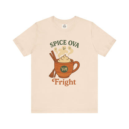Spice Ova Fright Unisex Short Sleeve Tee | Cozy Halloween T-Shirt, Fall Celebration, Pumpkin Spice Vibes, Gift for Pumpkin Lovers, Fun [...]
