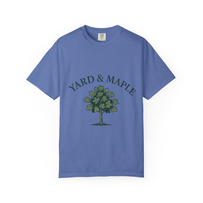 Yard & Maple Garment-Dyed T-Shirt for Nature Lovers, Comfortable Unisex Tee, Perfect for Casual Outings, Gifts for Tree Enthusiasts, [...]